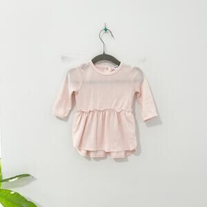Splendid Baby Girl's Pink Fuzzy Long Sleeve Dress Size 3-6 Months